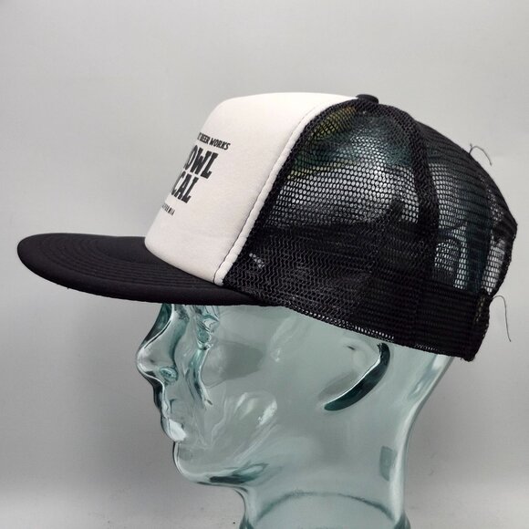 Altamont Beer Works Growl Local Snapback Trucker Hat Black White Livermore CA - Picture 4 of 10